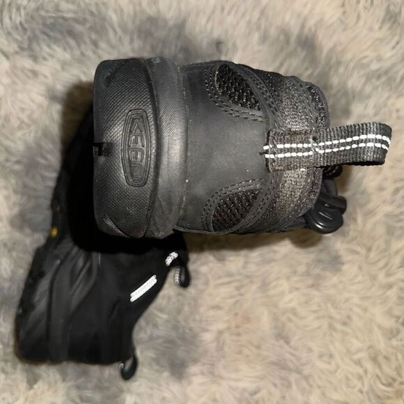 Keen Atlanta Cool II (Steel Toe) men’s size 7 EE Hiking workwear black retails $ - Picture 4 of 8